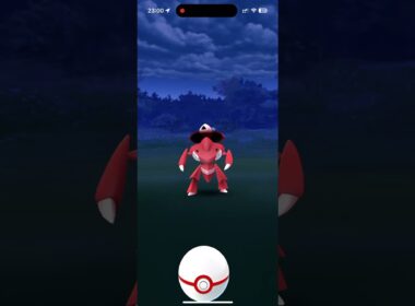 【ポケモンGO】色違いゲノセクト（アクアカセット）があらわれた！/SHINY Genesect appeared！ #shorts