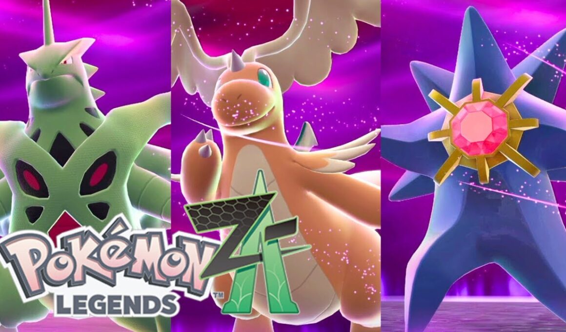 【ポケモンレジェンズZA】暴走メガカイリュー、暴走メガバンギラス、暴走メガスターミー戦、謎の対戦相手グリ ストーリー攻略【Pokémon LEGENDS Z-A】