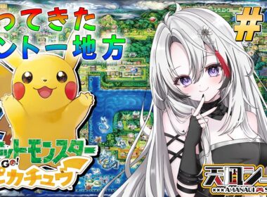 ピカチュウ１匹で意外と何とかなる冒険【ポケットモンスターLet's goピカチュウ】#2