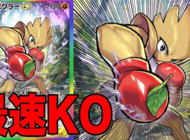 まさかのEXエビワラー登場で環境ポケモン破壊！ポケポケ