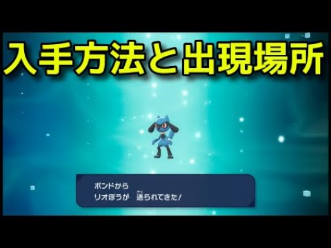 【ポケモンZA】リオルの入手方法と出現場所 ケーシィの入手方法と出現場所『Pokémon LEGENDS Z-A』ポケモンレジェンズZA