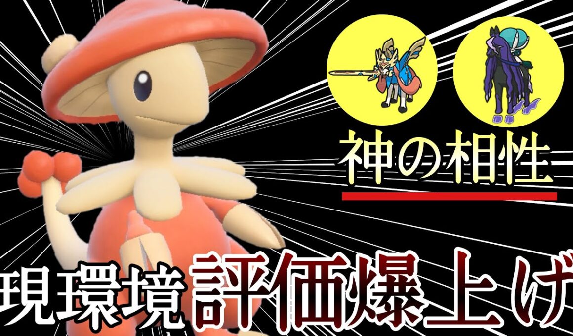 伝説2体環境で急激に評価を伸ばした『キノガッサ』が強すぎる！！ [ポケモンSV] レギュレーションJ