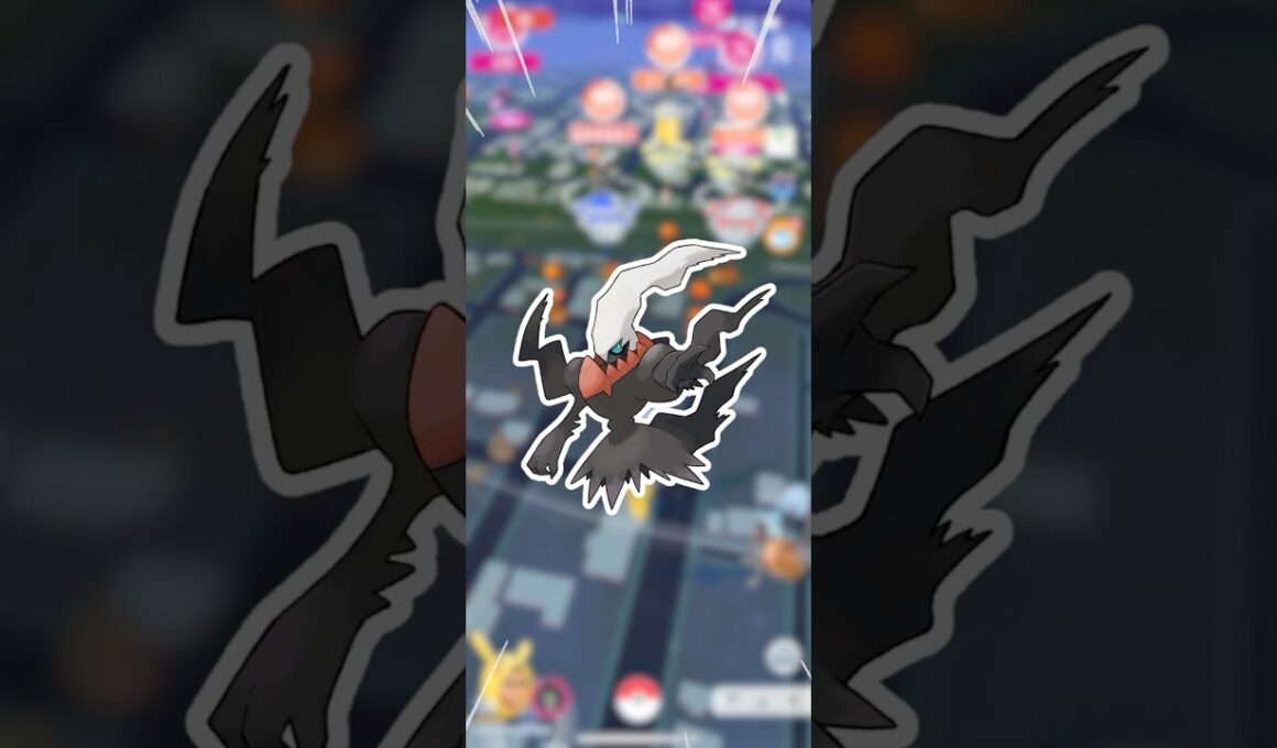 ダークライが、ついに光ってくれました【ポケモンGO】