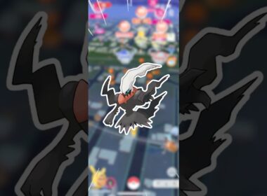 ダークライが、ついに光ってくれました【ポケモンGO】