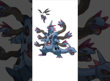 メガバンギラス＋サザンドラ。九頭竜　#ポケモンフュージョン #メガバンギラス #改造ポケモン  #伝説のポケモン #色違いポケモン