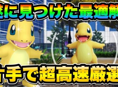 【ポケモンZA色違い厳選】試行回数を爆増！？しかも片手で出来る！色違いヒトカゲを効率的に手に入れる方法！