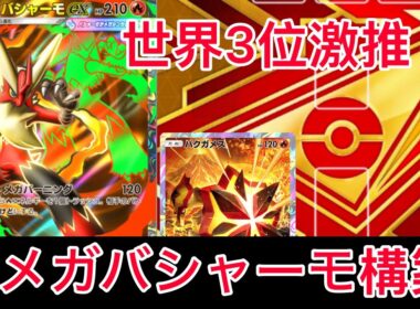 【ポケポケ】ランクマ世界3位が激推しする最強のメガバシャーモデッキを世界1位が使ったのでデッキ紹介します　Pokémon Trading Card Game Pocket