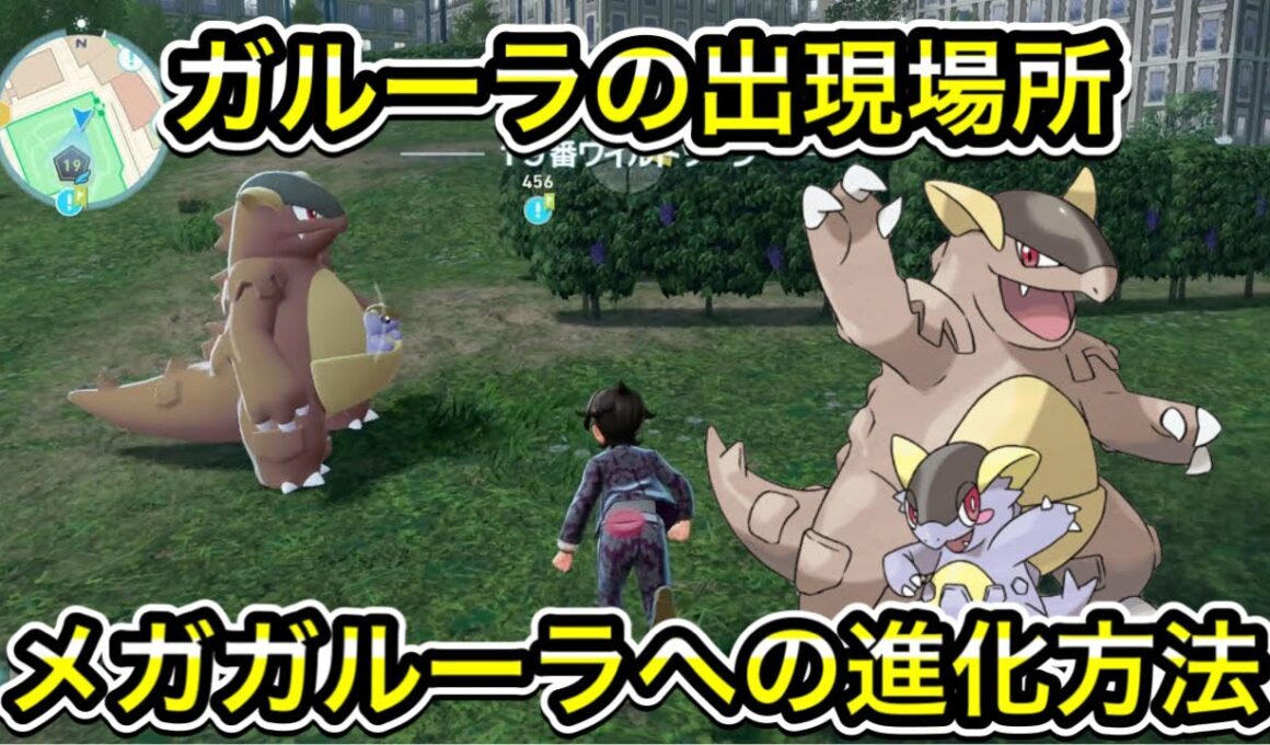 【レジェンズZA】ガルーラの出現場所！メガガルーラへの進化方法を解説