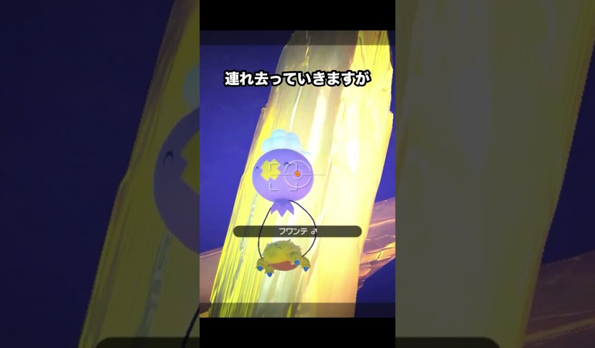 【恐怖映像】ポケモンを連れ去るフワンテ&フワライド #ポケモン #newポケモンスナップ