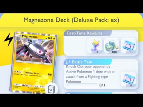 Pokémon TCG Pocket - Step-Up Battle [Intermediate] | Magnezone Deck (Deluxe Pack: ex)