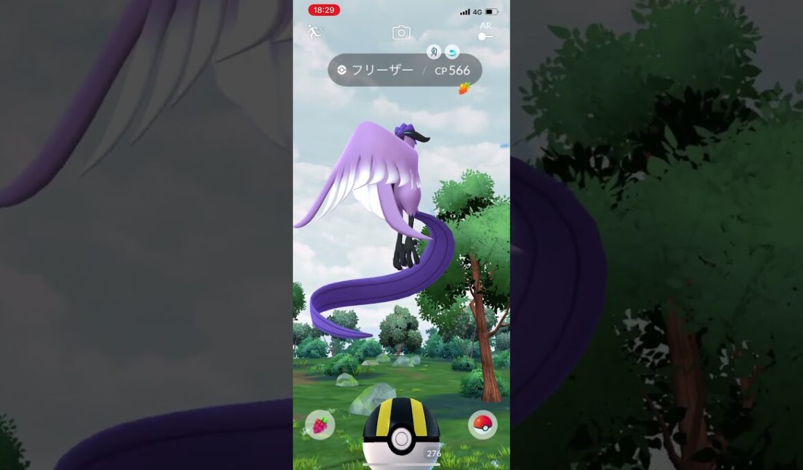 【ムーさん】ポケモンGO ガラルフリーザー　#ガラル三鳥