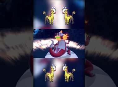 水没させられるキリンリキ達#shorts　#ポケモンsv