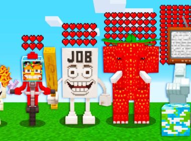 新しい超激レアのブレインロットたちに変身できる世界がヤバすぎた【まいくら・マインクラフト・トゥントゥントゥンサフール/トララレロ トラララ/ITALIAN BRAIN ROT】