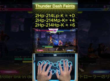 C.Viper Thunder Dash Feints - C.ヴァイパー サンダーダッシュフェイント #streetfighter6 #sf6 #sf6tips