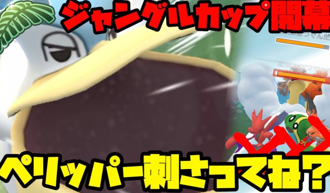 ジャングルカップ、ペリッパーの出番だわ【ポケモンGO】