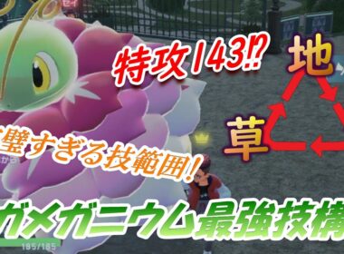 【ポケモンZA】フェアリータイプが追加されたメガメガニウム！！爆上がりした特攻と優秀すぎる技範囲で一騎当千！！