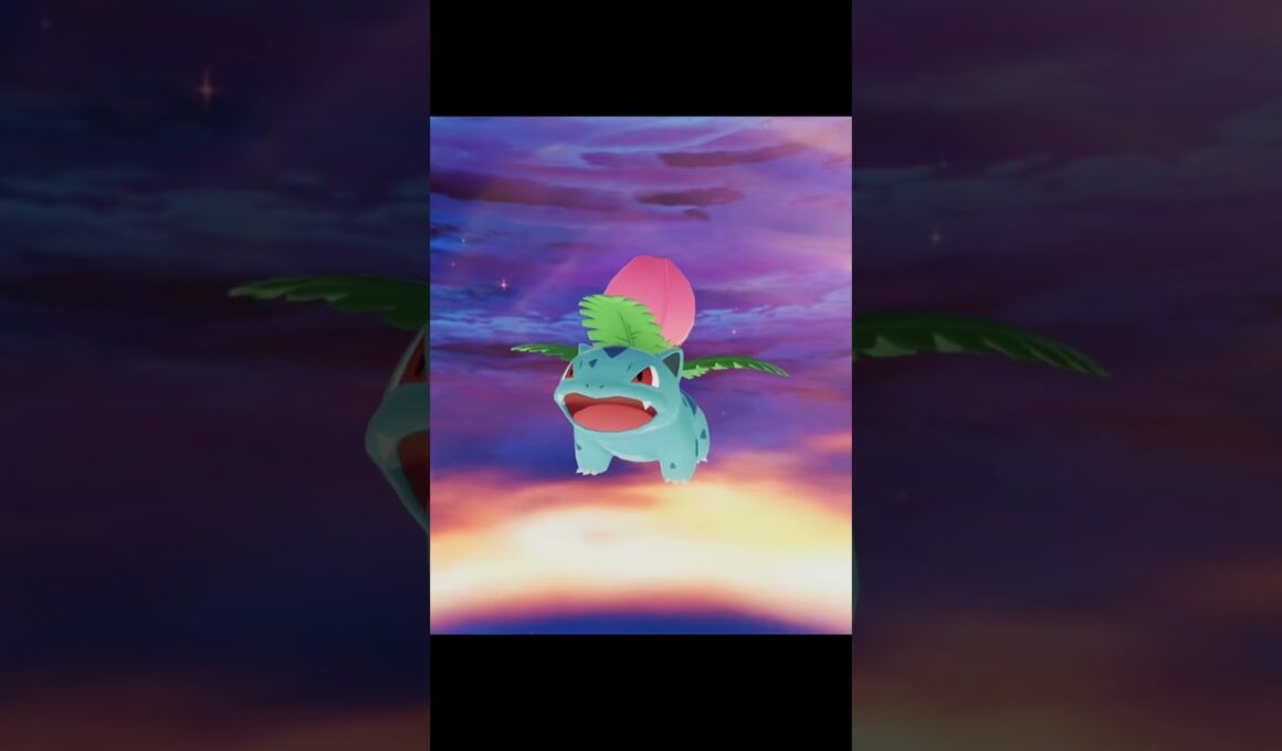 ポケモン進化 フシギダネ フシギソウ フシギバナ メガシンカ　ポケモンレジェンズZA #shorts #pkmn