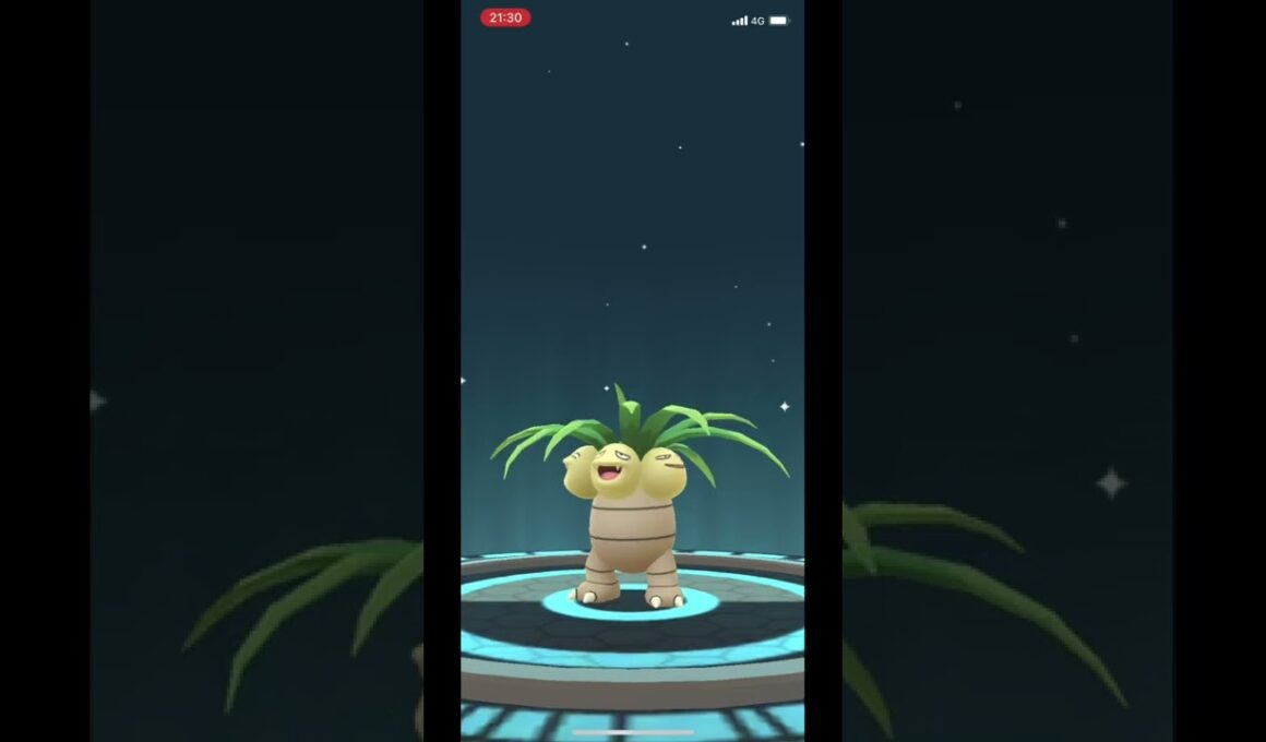ポケモンGOでタマタマからナッシーに進化！