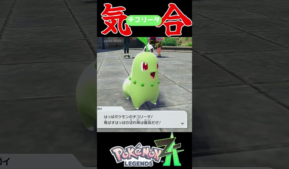 チコリータだけちがうw 【ポケモンZA】