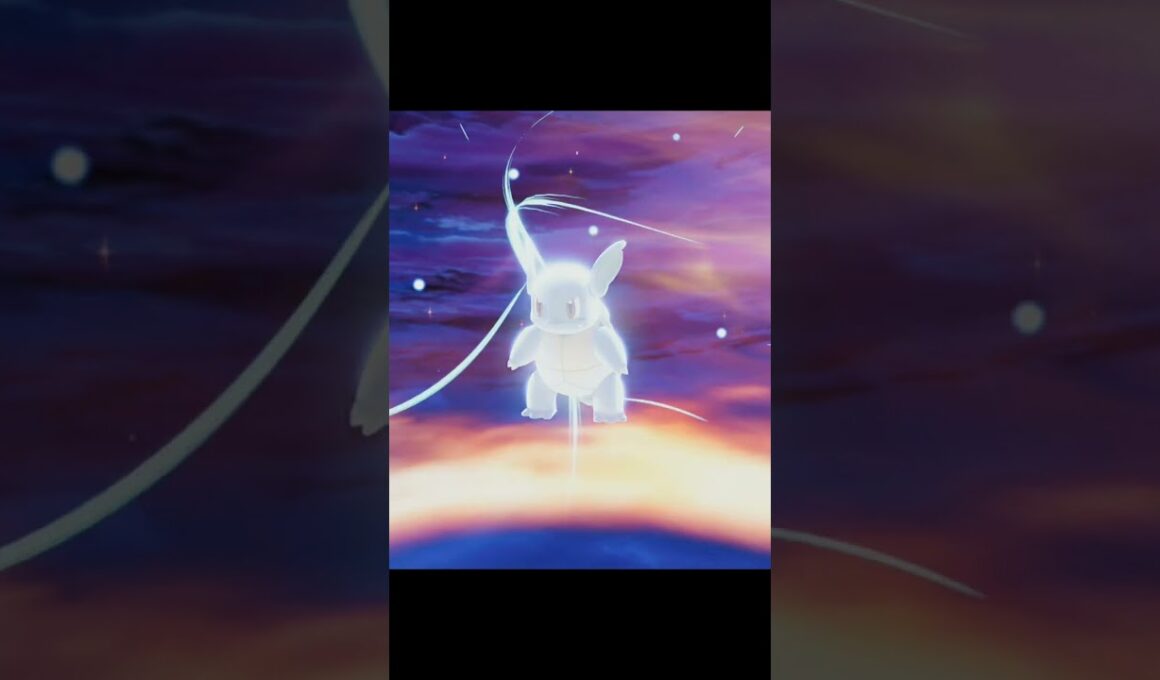 ポケモン進化 ゼニガメ カメール カメックス メガシンカ　ポケモンレジェンズZA #shorts #pkmn