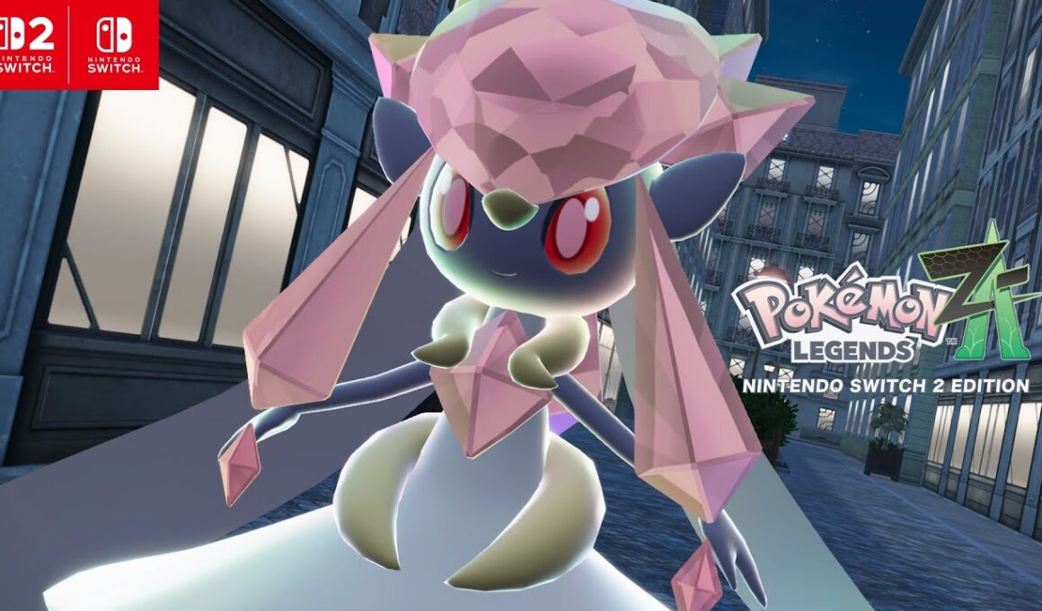 【公式】ディアンシーを仲間に！｜『Pokémon LEGENDS Z-A』でＥＸサイドミッション配信開始