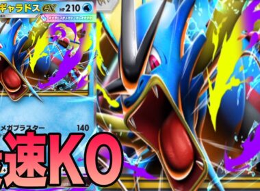 今回の1番の大当たりメガギャラドスが強すぎた