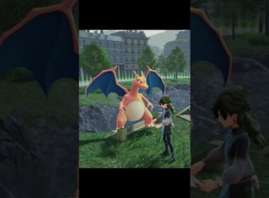 ポケモン進化 ヒトカゲ リザード リザードン メガシンカ　ポケモンレジェンズZA #shorts #pkmn