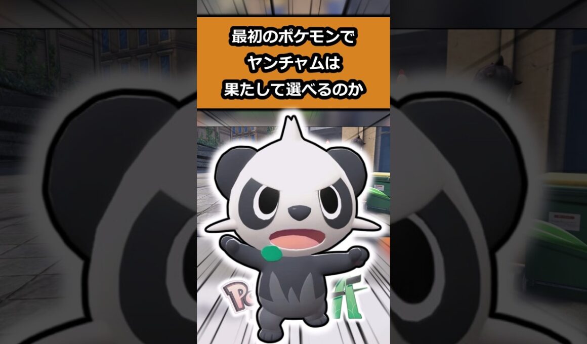 【検証】最初の御三家じゃないヤンチャムを選んだ結果がやばい!? #ポケモン #ポケモンレジェンズZA  #shorts #switch2