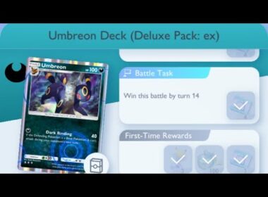 Pokémon TCG Pocket - Umbreon Deck (Deluxe Pack: ex) | Early Win Mission