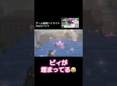 #ピィ が埋まってる🤣 #ポケモン #pokemon #ポケモンZA #ゲーム実況