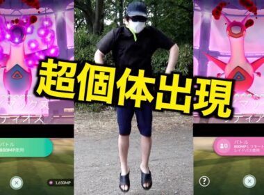 ダイマックスラティオスアス少人数討伐！これが安定ラインです【ポケモンGO】