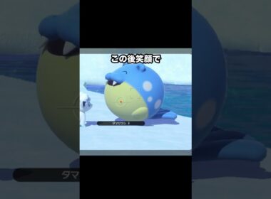【攻撃力0】ロコンvsタマザラシの赤ちゃん対決 #ポケモン #newポケモンスナップ