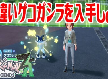 【ポケモンZ-A】色違いゲコガシラを入手しよう 進化入手【Pokémon LEGENDS Z-A】