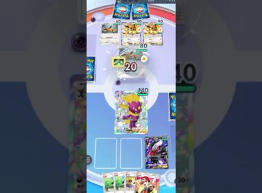 【ポケポケ】懐かしのマニューラダークライが帰ってきた 先2ヒカリからの90ダメが強すぎる#shorts #ポケカ #ポケポケ #pokemon