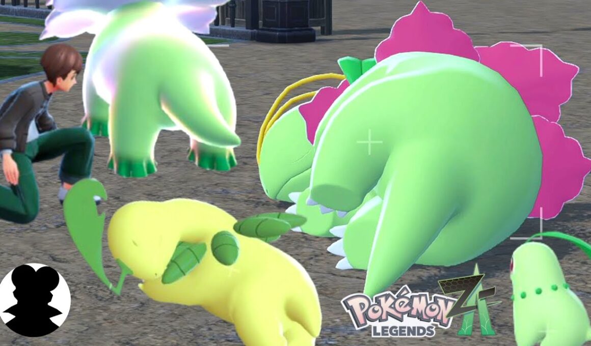 【ポケモンレジェンズZA】メガメガニウム・ベイリーフ・チコリータたちのかわいい「おしり」まとめ！！