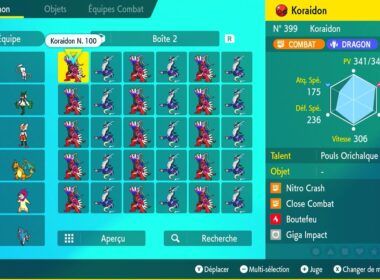 Distribution Koraidon/Miraidon et zacian/zamazenta/ethernatos (SHINY EVENT)