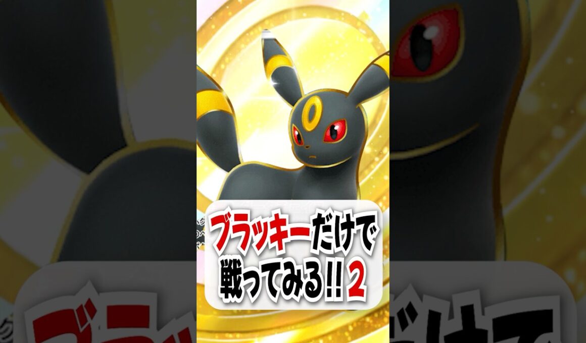 【検証】ブラッキー４体を使って弱点不利から大逆転!?【ポケポケ】