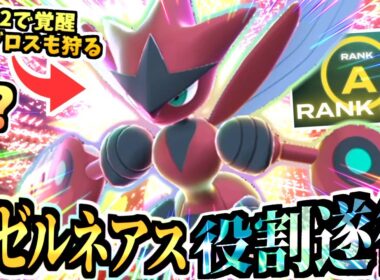 【ポケモンZA 】ゼルネアスを喰う『メガハッサム』入り虫パが強い！！！メガヘラクロスと役割補完が美しい…謎ビビヨンもいるよ【Pokémon LEGENDS Z-A /虫統一パ 】