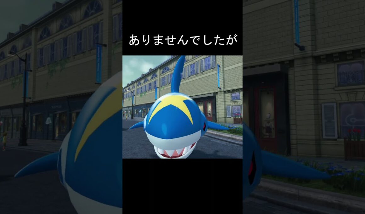 サメハダー笑顔　赤い目　黒い目　#ポケモン #ポケモンza #ポケモン剣盾 #サメハダー