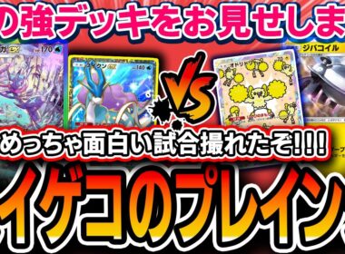 【ポケポケ】スイクンゲッコウガ、強すぎる。海外大会で面白い試合が撮れたのでプレイング解説していきます【メガライジング】