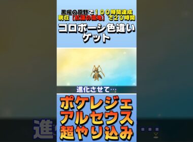 【色違い】コロボーシの色違いをゲットした日【ポケモンレジェンズアルセウス】