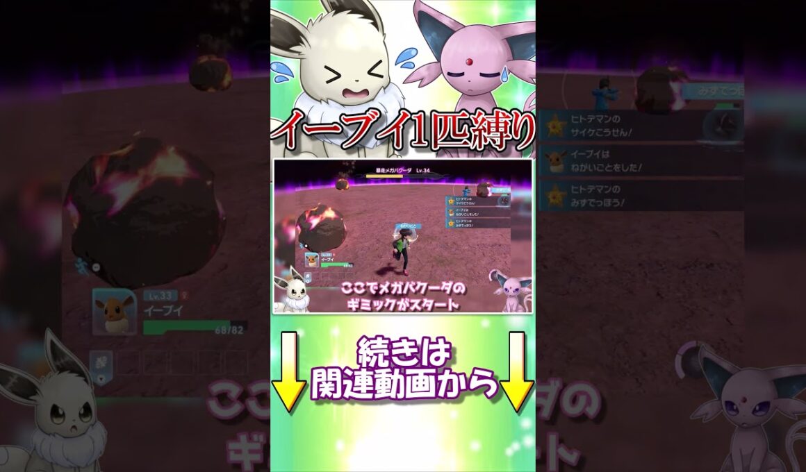 ポケモンZAイーブイ1匹縛り　なぜか回復縛りまで追加した結果...【ポケモンレジェンズZA】【ゆっくり実況】