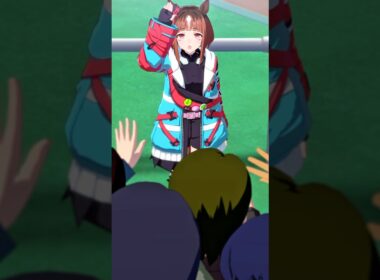 【ウマ娘】よっ、トレちゃん。トランセンドのファンサシーン【umamusume】