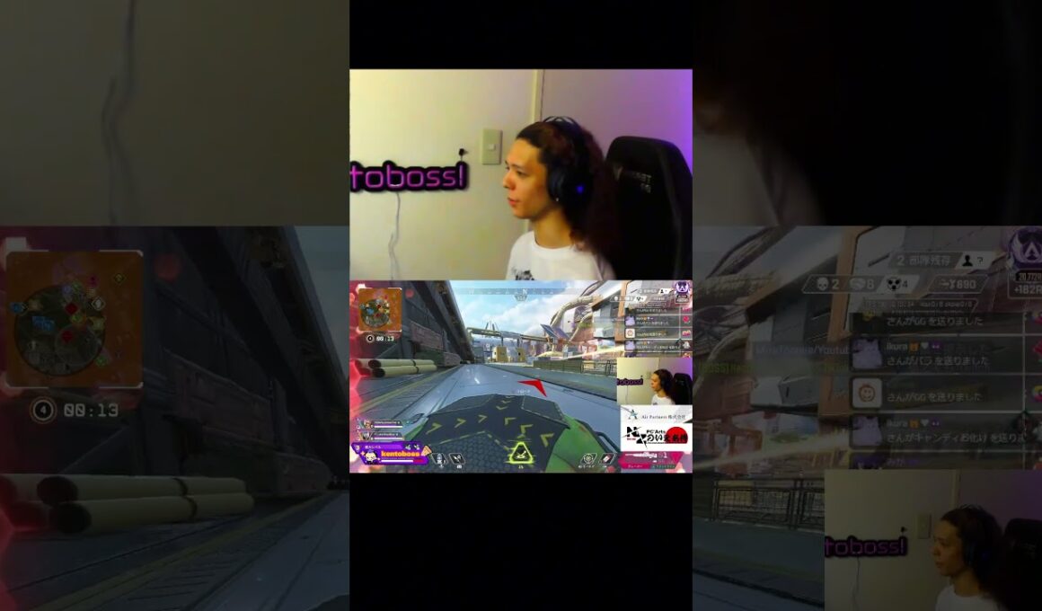 トリックショット　 #オクタン日本1位 #apexlegends　 #プレデター #オクタンarキル数世界一 #エーペックス