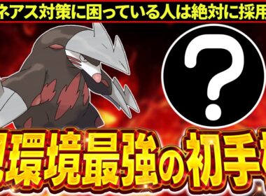 【ゼルネアス対策】今話題の"○○ドリュウズ"が環境にぶっ刺さりまくりだぞ！！！【ポケモンZA】