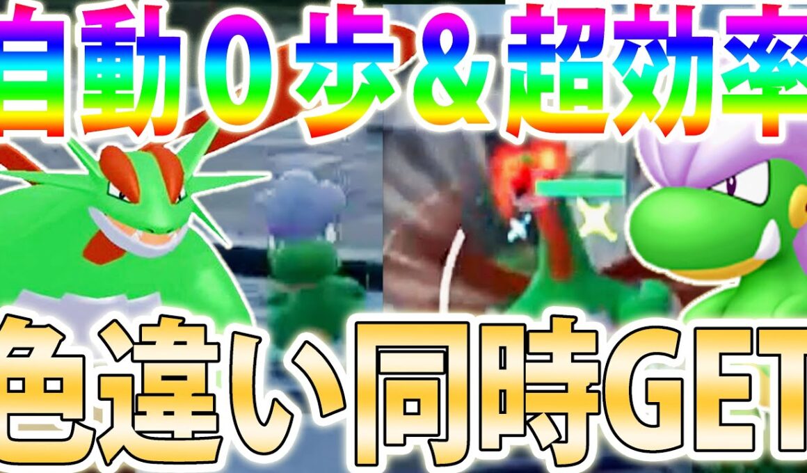【高効率】親分ボーマンダ＆タツベイ色違いを二つの方法で同時入手！！【ポケモンレジェンズZA/Pokémon LEGENDS Z-A】