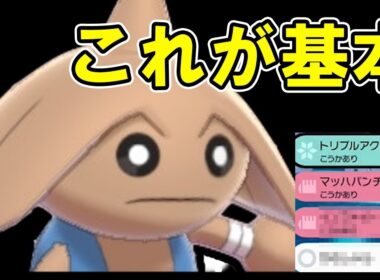 【ポケモン剣盾】 カポエラーの基本技構成！？【ランクマ実況】
