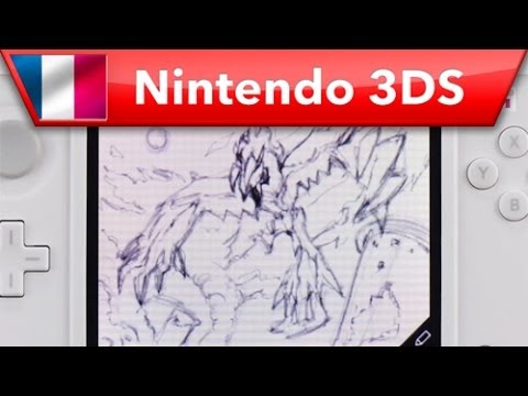 Pokemon Art Academy -  Bande annonce Yveltal (Nintendo 3DS)