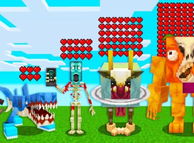 呪われたブレインロットたちに変身できる世界がヤバすぎた【まいくら・マインクラフト・トゥントゥントゥンサフール/トララレロ トラララ/ITALIAN BRAIN ROT】