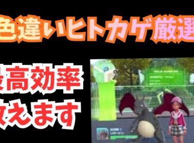 【Pokémon LEGENDS Z-A】ヒトカゲ色違い厳選　効率検証